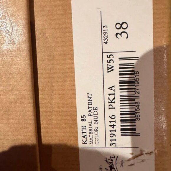 Christian Louboutin Kate Patent Stilletos - Picture 3 of 6